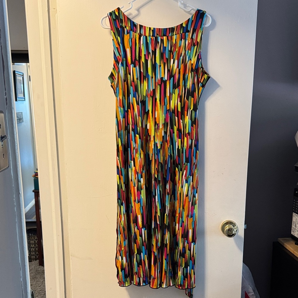 ILE New York Multicolor Sleeveless Dress size 12